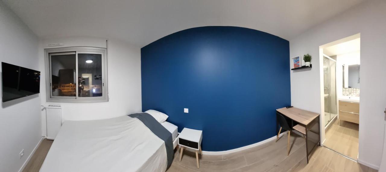 Chambres Avec Douche Privative Dans Appartement Partage - Metro - Wifi Toulouse Bagian luar foto